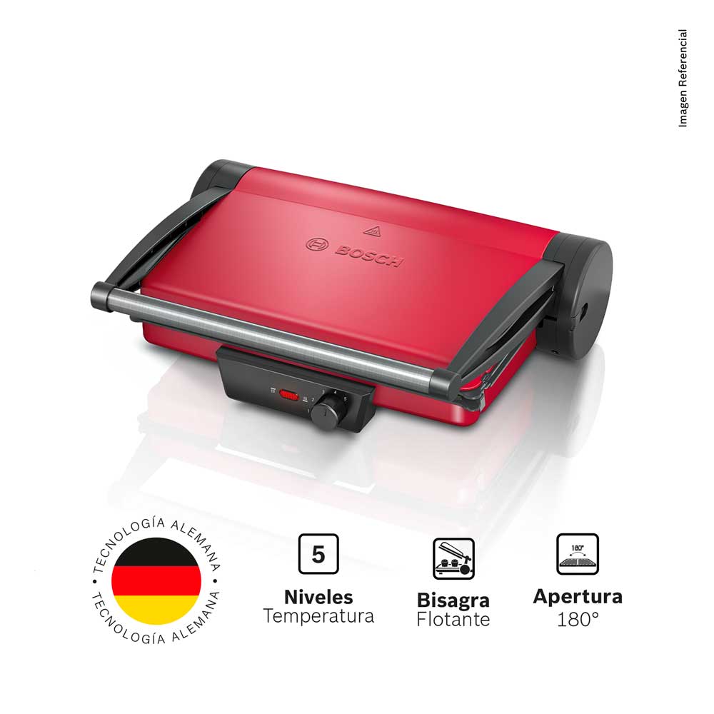 Parrilla Electrica Bosch TCG4104 Roja