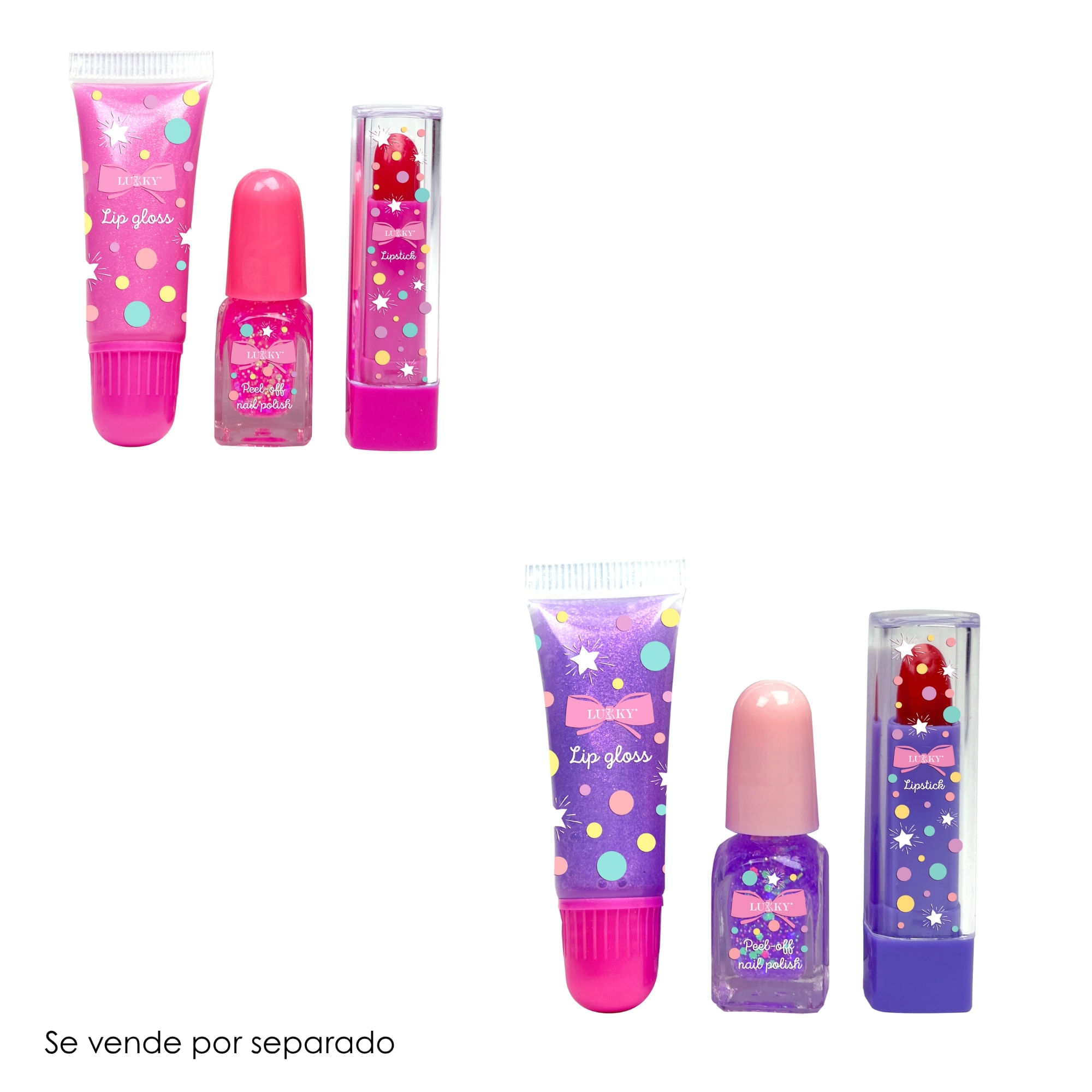 Set de maquillaje con llavero LUKKY PV