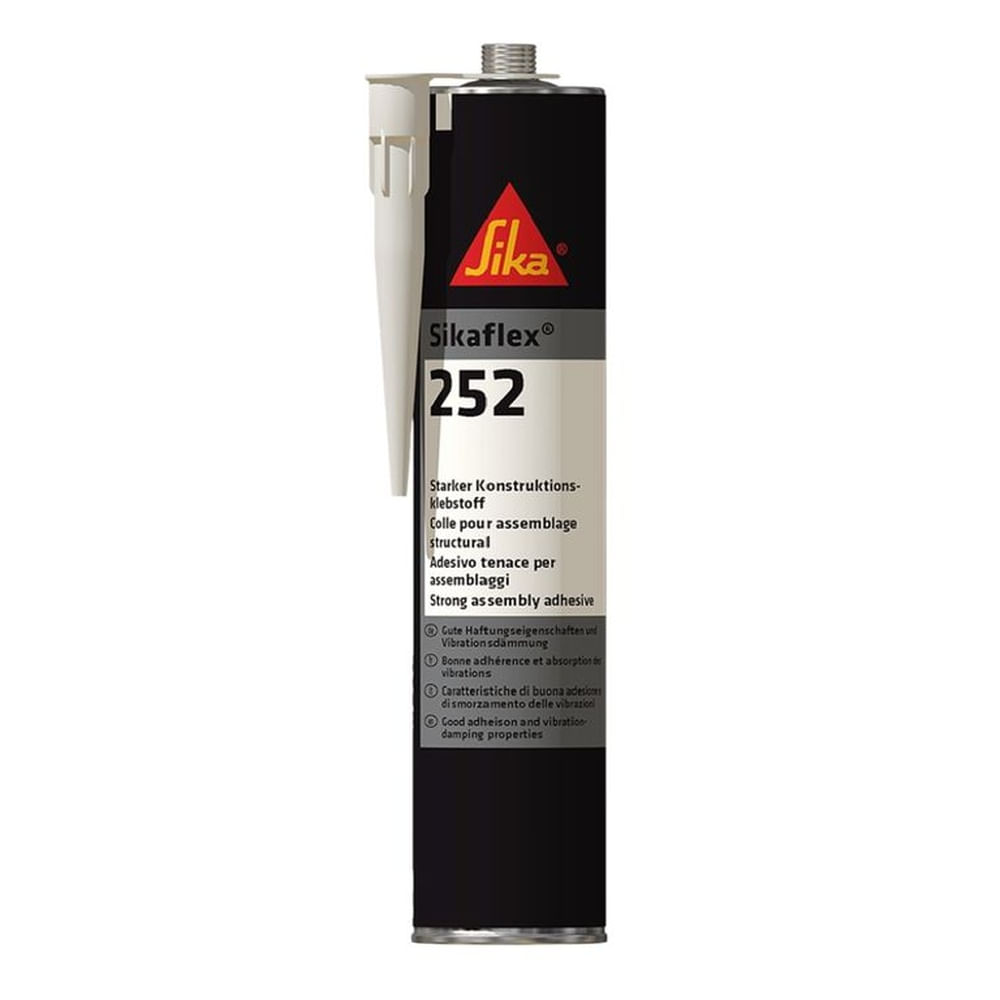 Sikaflex 252 x300ml Negro + Imprimante Sika Primer-207 x250ml