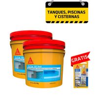 Pack Impermeabilizante para tanques Sikatop 107 SEAL PER x 4.5Kg