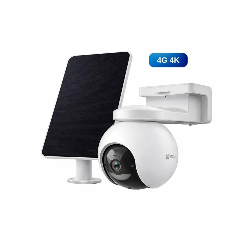 Cámara de seguridad EB8 4G 4K batería con Panel Solar Ezviz
