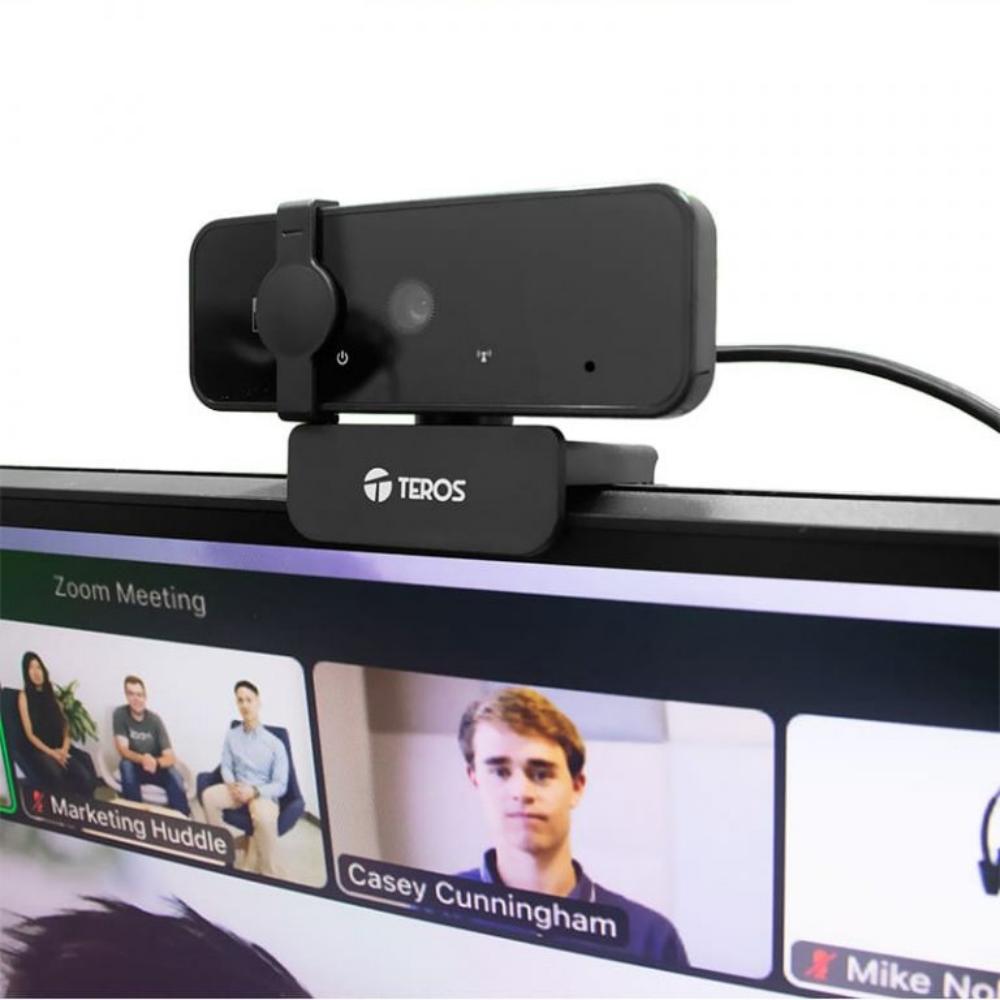 Webcam TEROS TE-9072 2K Micrófono incorporado USB 2.0