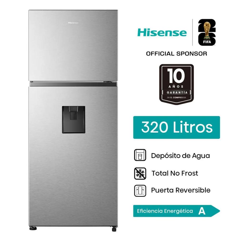 Refrigeradora Hisense 324L Top Freezer No Frost RT3N320NMC