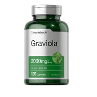 Horbaach Graviola Guanábana 2000mg  120 Cápsulas