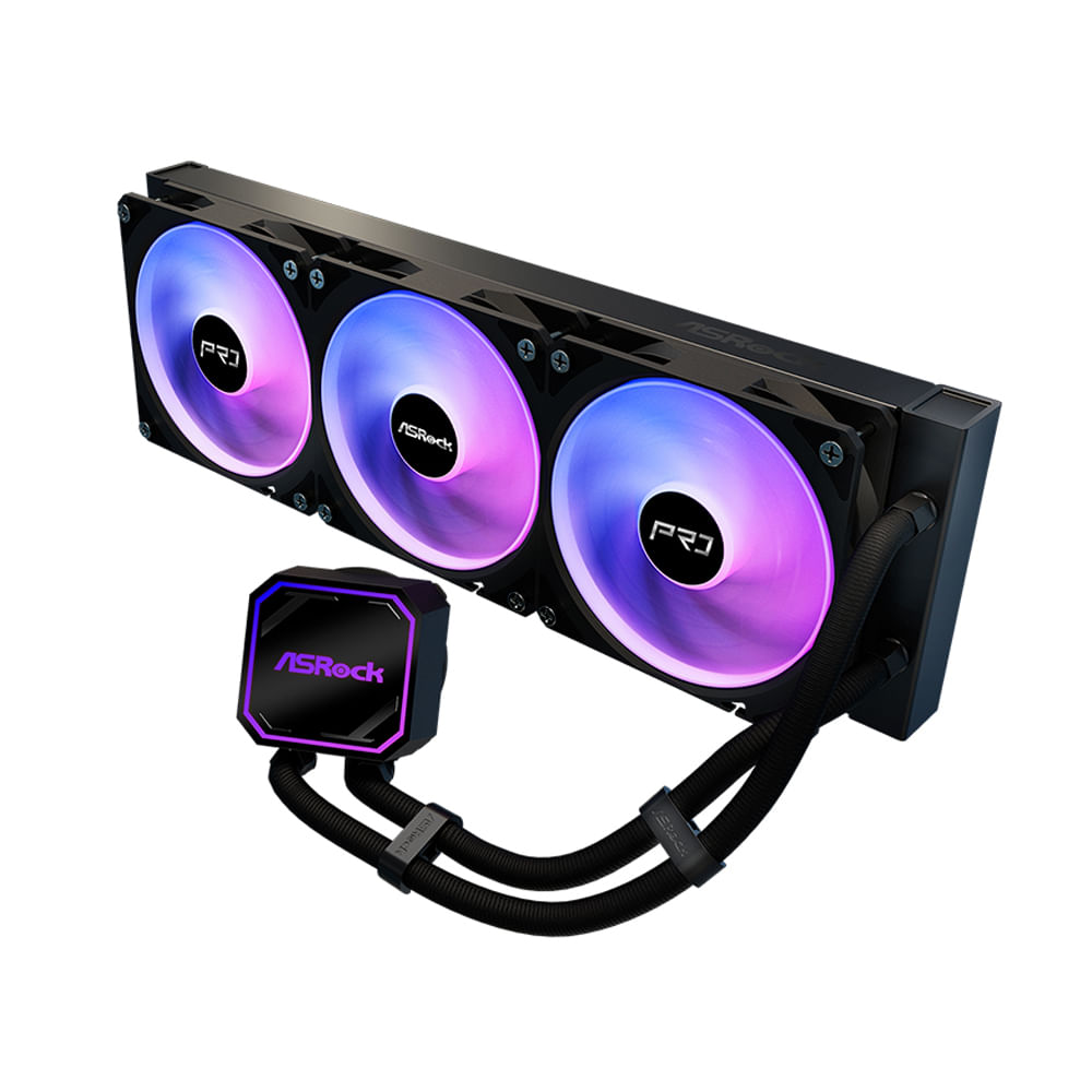 Refrigeración líquida ASRock Pro 360 ARGB 360mm 0-2100 RPM Intel LGA1851/1700 AMD AM5/AM4