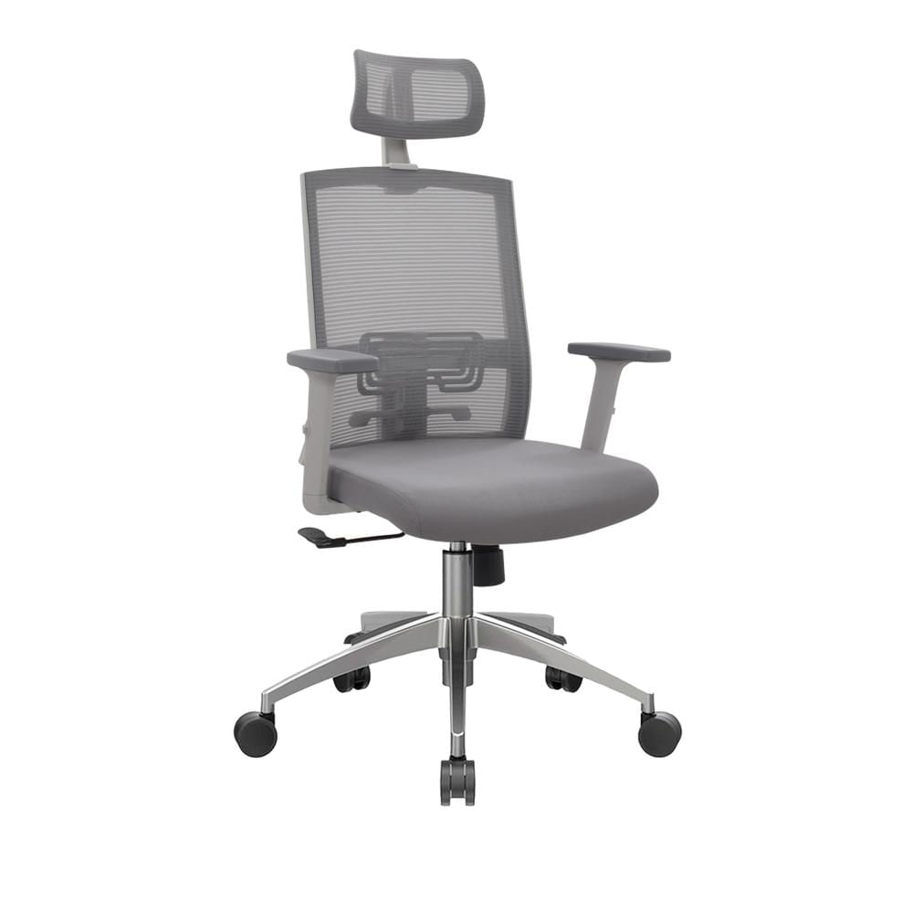 Silla Ergonómica Monk Syncro Presidente Aluminio Gris PN Ofideas