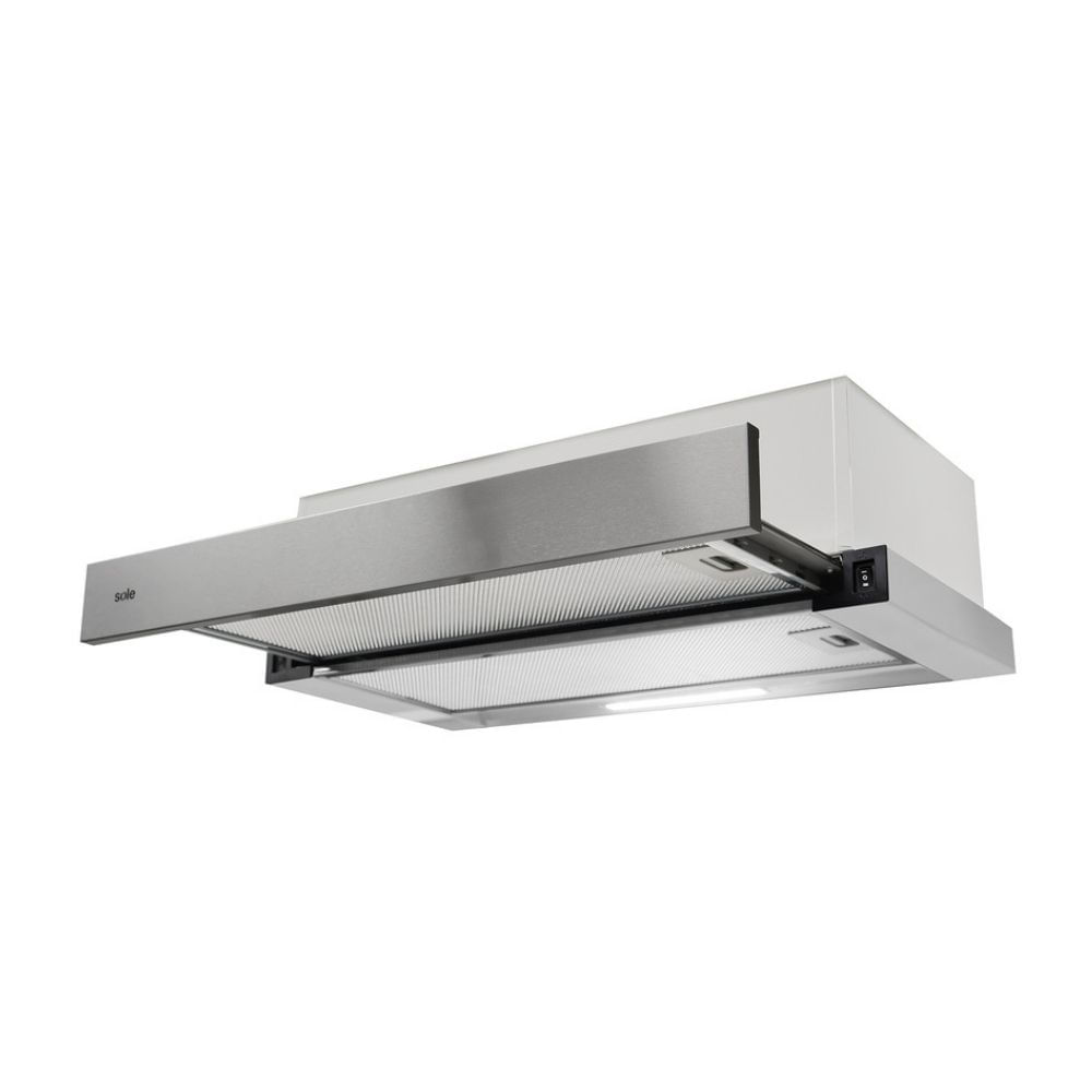 Sole | campana extractora bajo mueble 60 cm gris