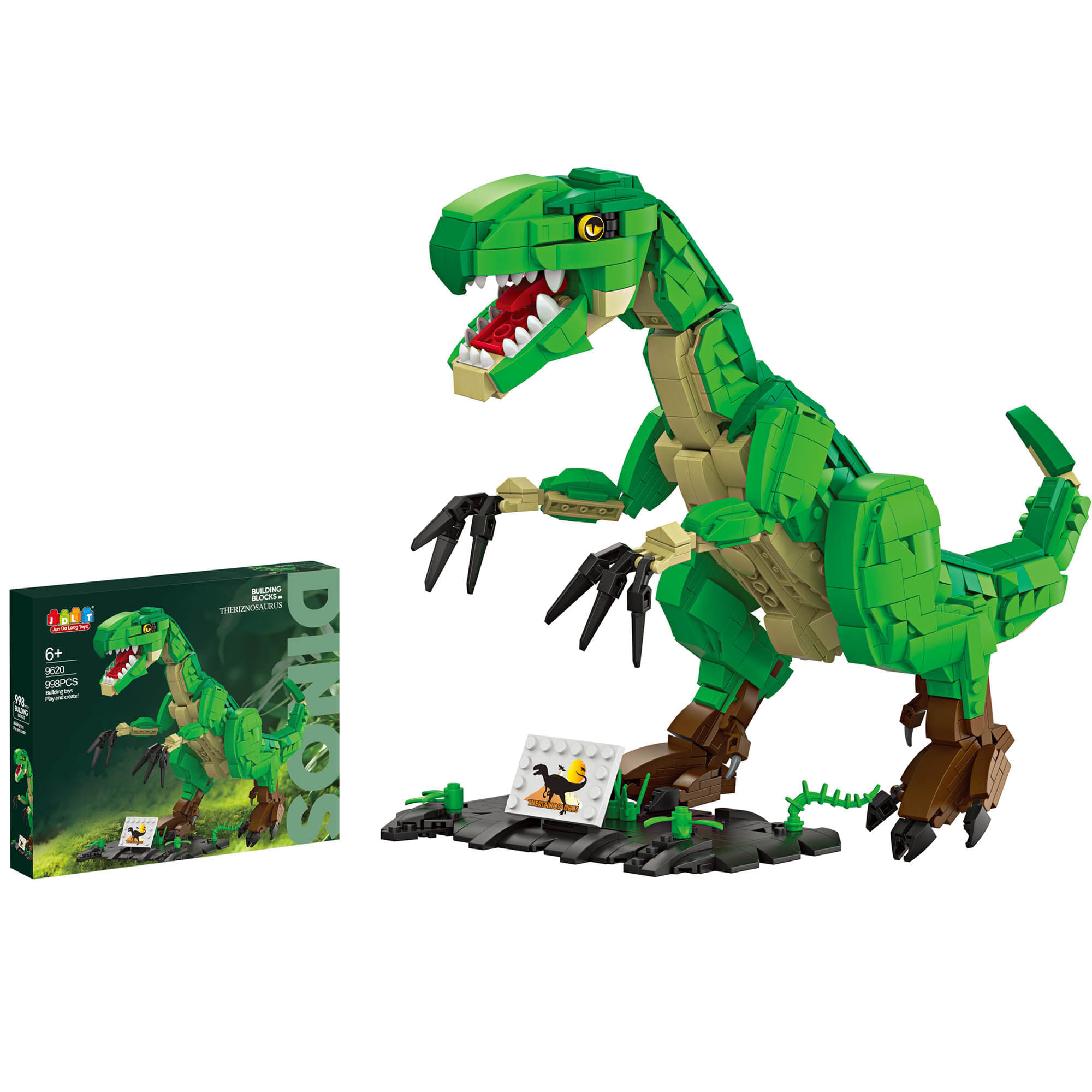 Bloques Dino Verde 9620 HUAYUAN