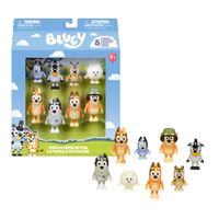 Pack x8 figuras disfrazadas BLUEY 19132