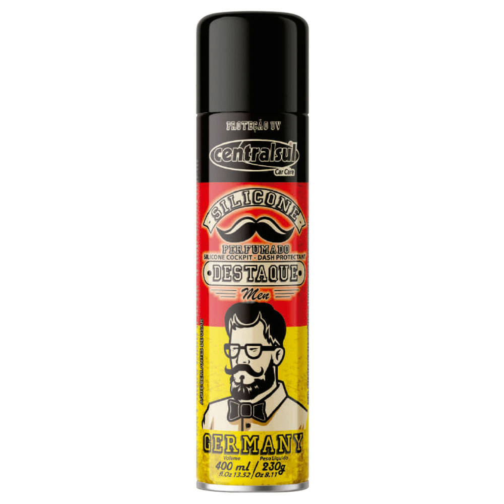 Silicona para Auto en Aerosol CENTRALSUL Fragancia America 400ml