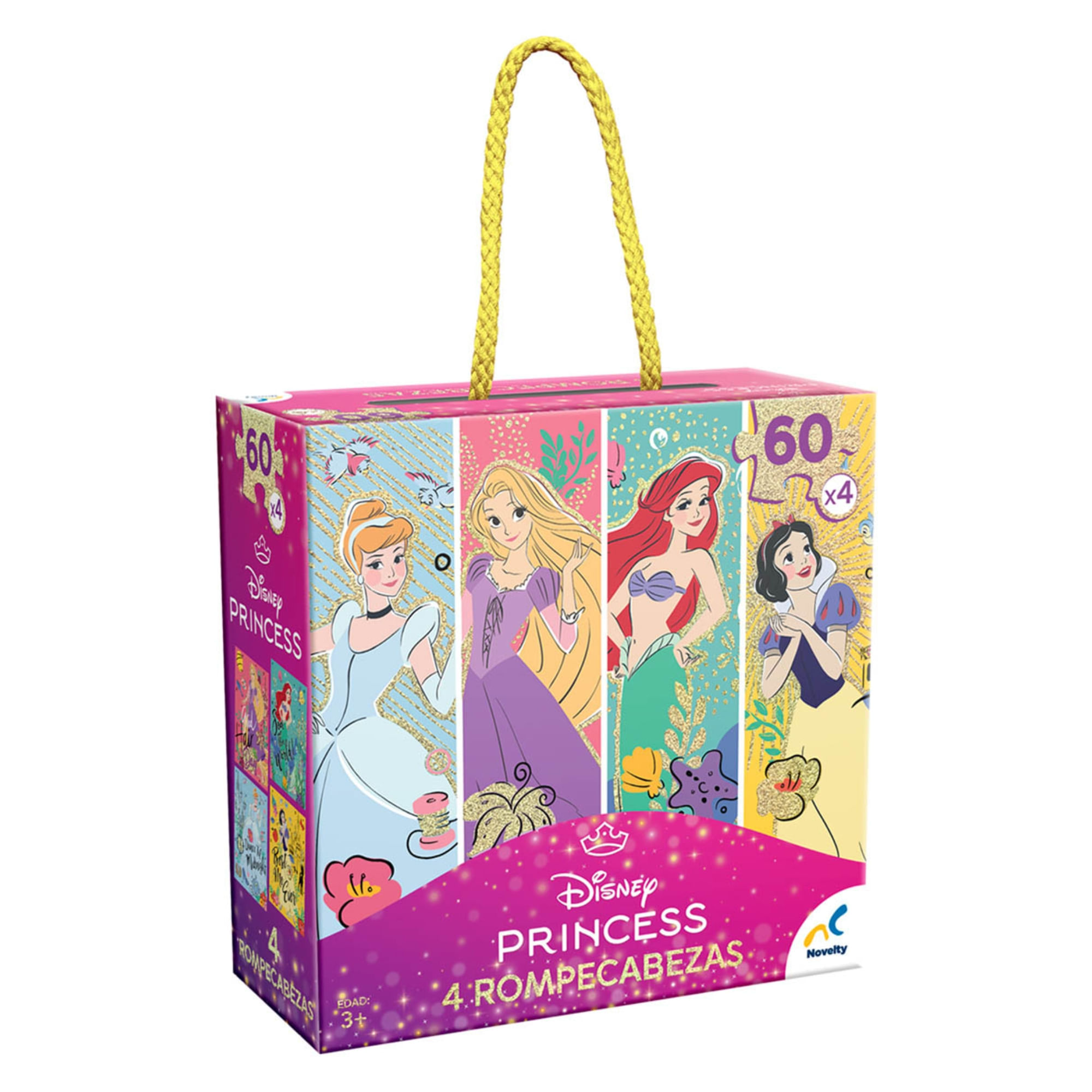 Rompecabezas 4 en 1 Disney surtido B DISNEY