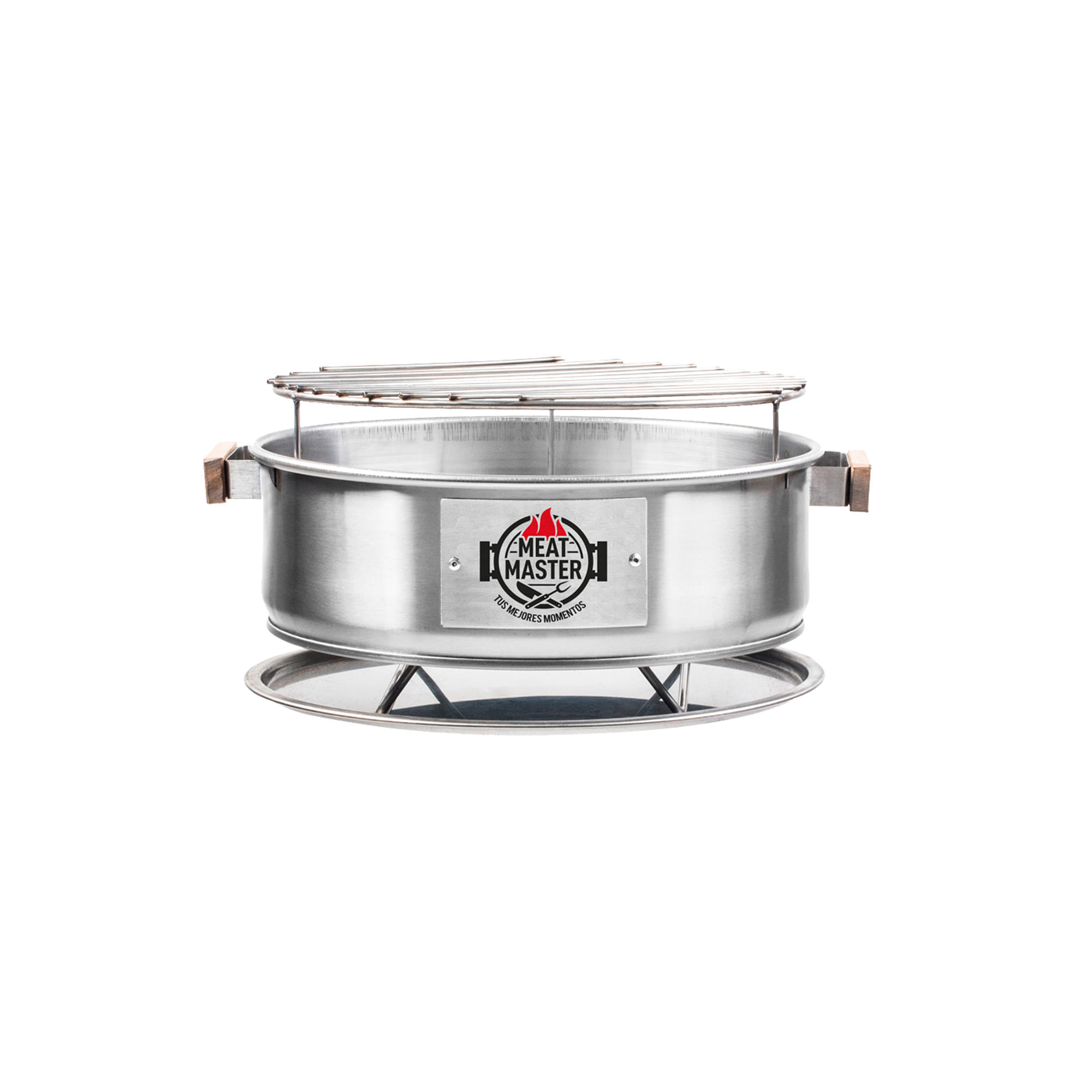 Mini parrilla portátil inoxidable MEAT MASTER