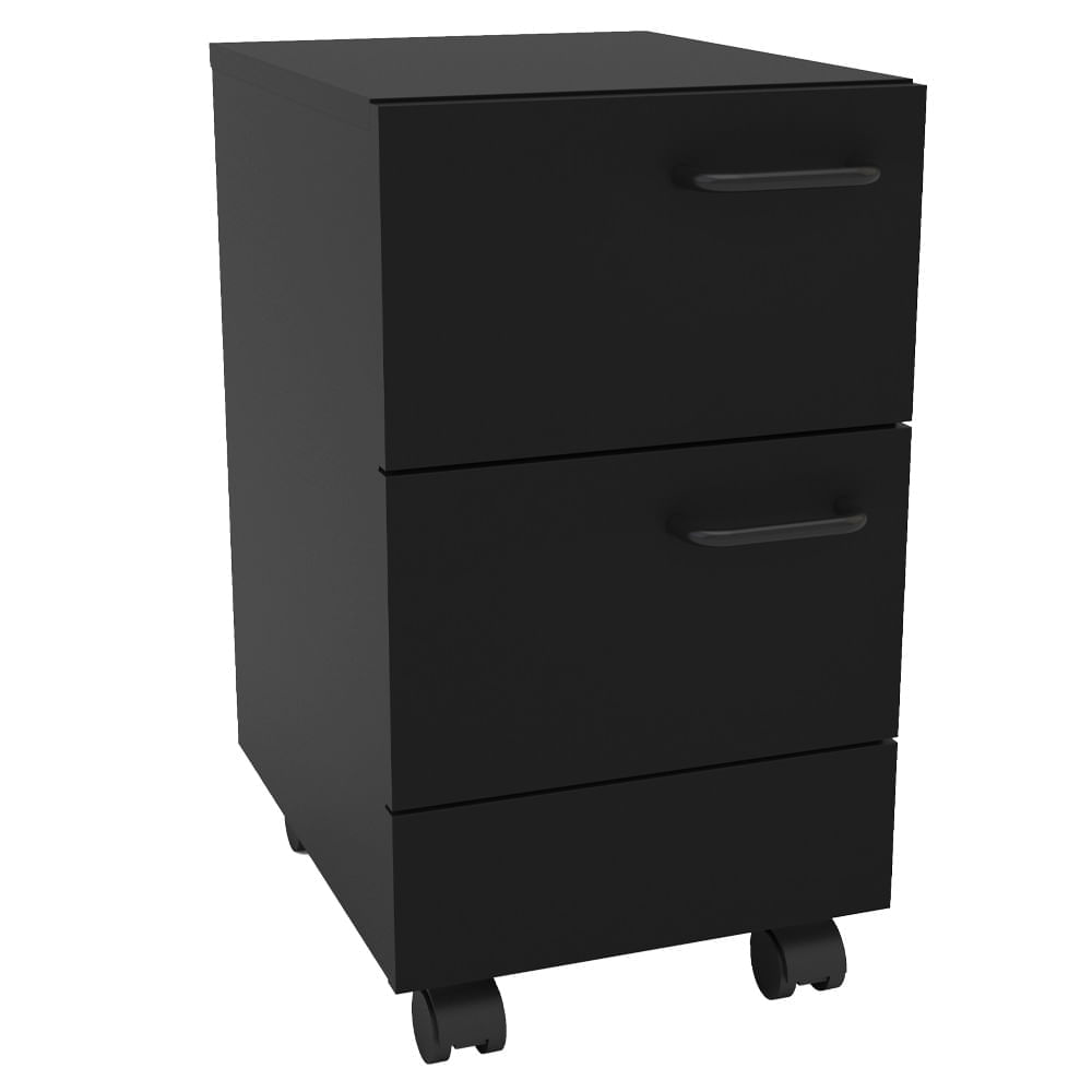 Archivador VIVA HOME 2 Cajones Osaka Negro