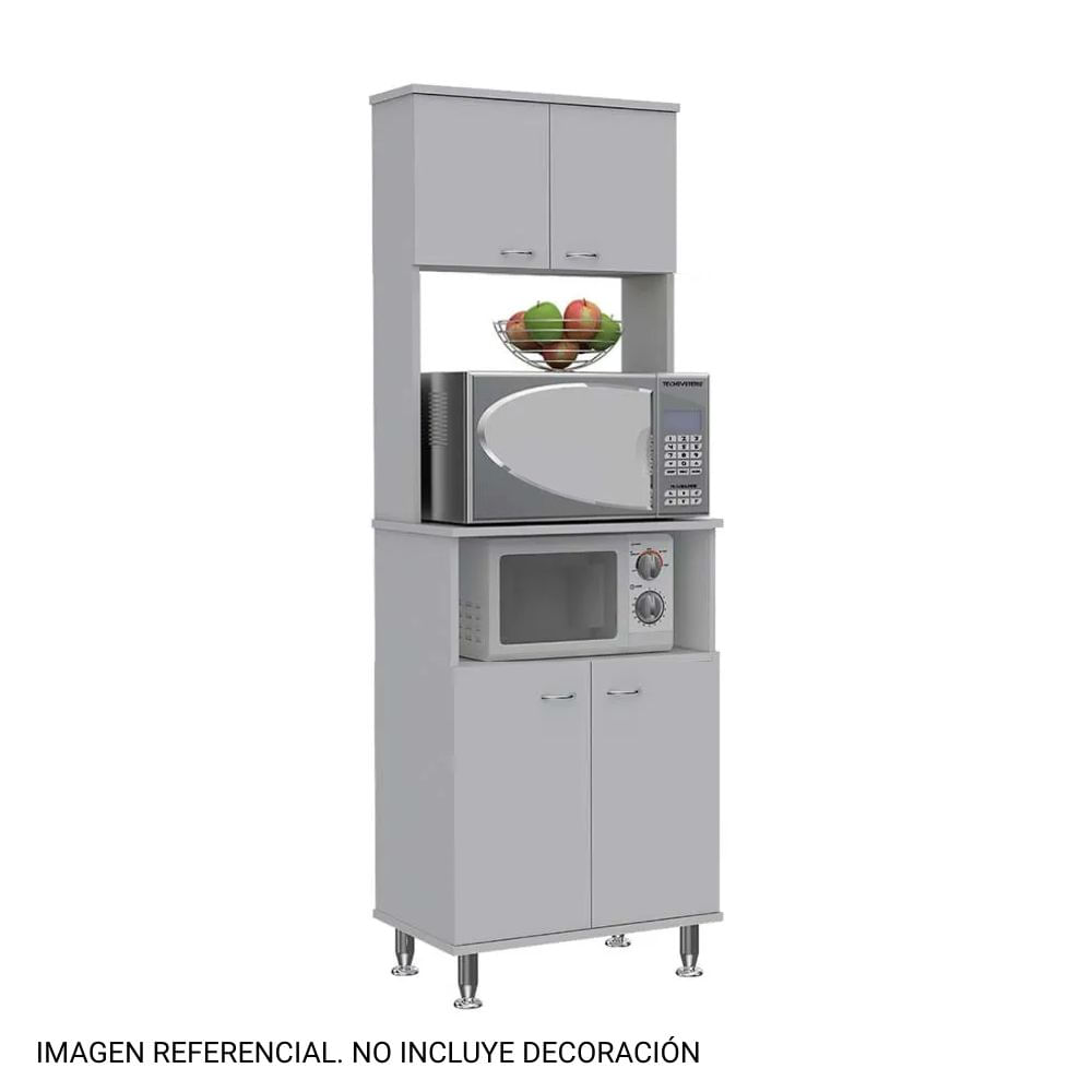 Mueble Alacena de Cocina Kitchen 54cm Melamina Blanco Tuhome