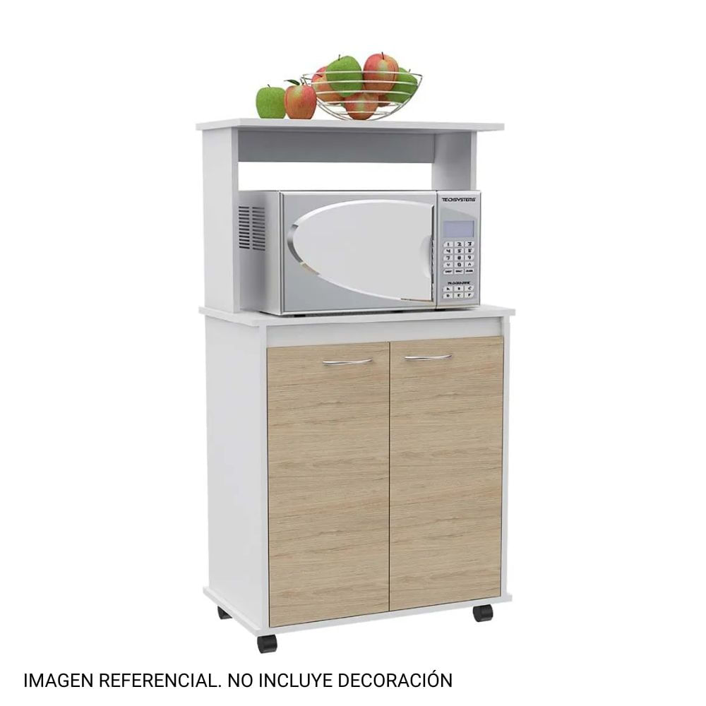 Mueble de cocina Blanco Rovere Tuhome