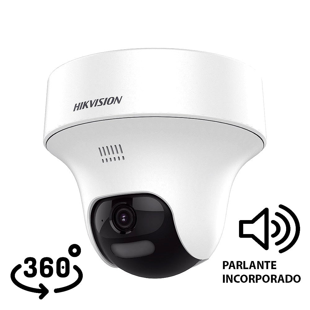 Cámara de vigilancia Hikvision 2MP resolución 2MP audio bidireccional