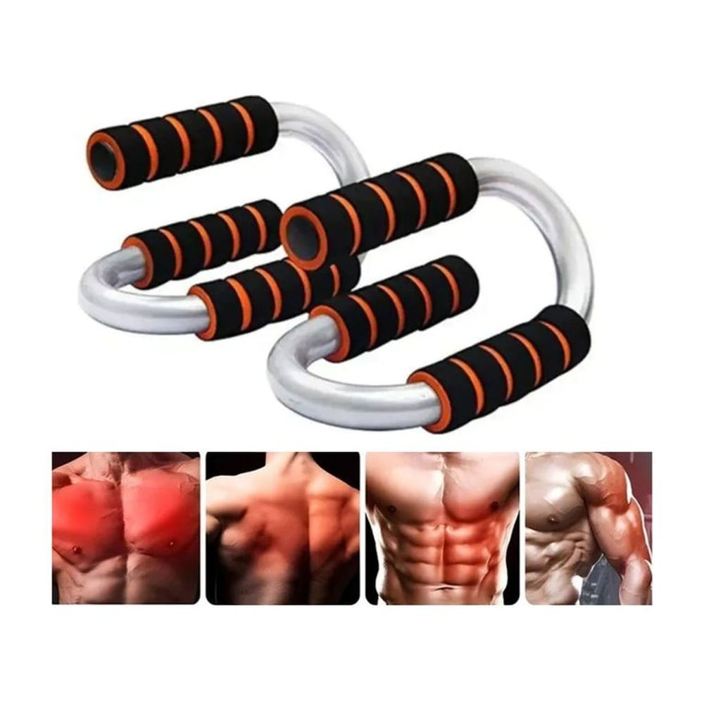 Push Up Barra Para Flexiones Planchas