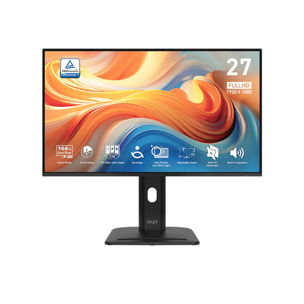 Monitor MSI PRO MP275PG E14 FHD 144Hz 1ms con parlante integrado