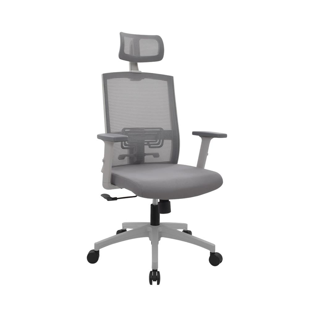 Silla Ergonómica Monk Syncro Presidente Nylon Gris Ofideas