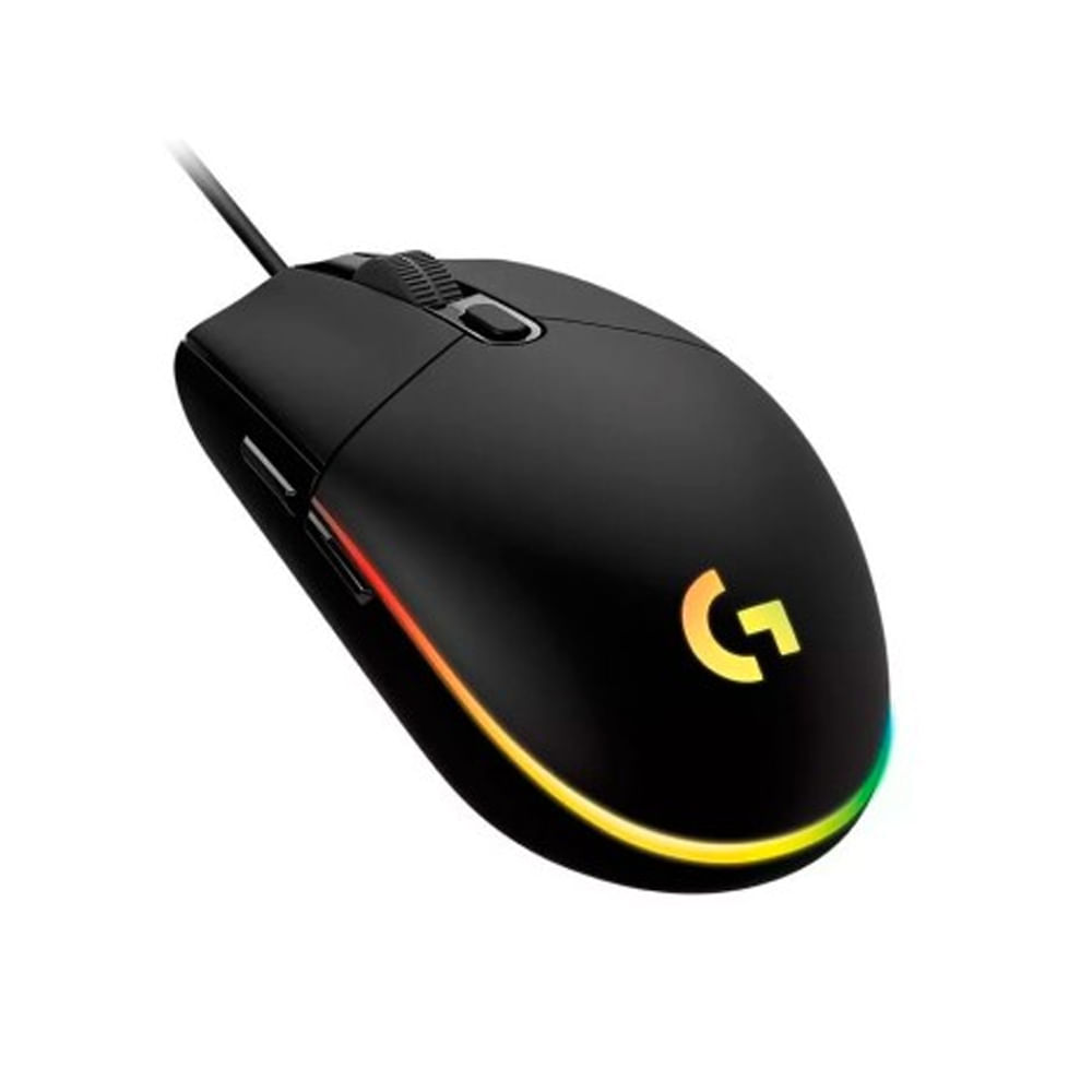Mouse Logitech G203 Lightsync óptico 8000 DPI RGB