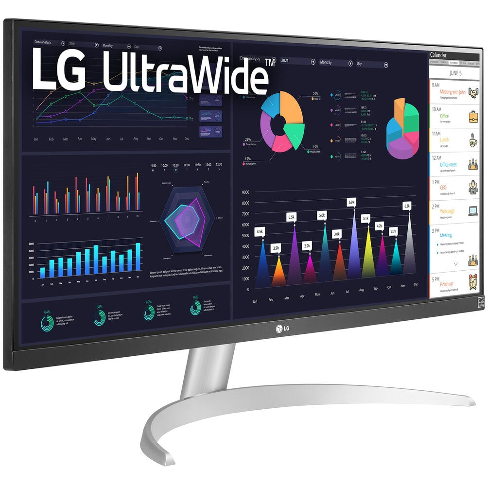 Monitor LG UltraWide 29WFHD 2560x1080 75Hz panel IPS altavoces 14W