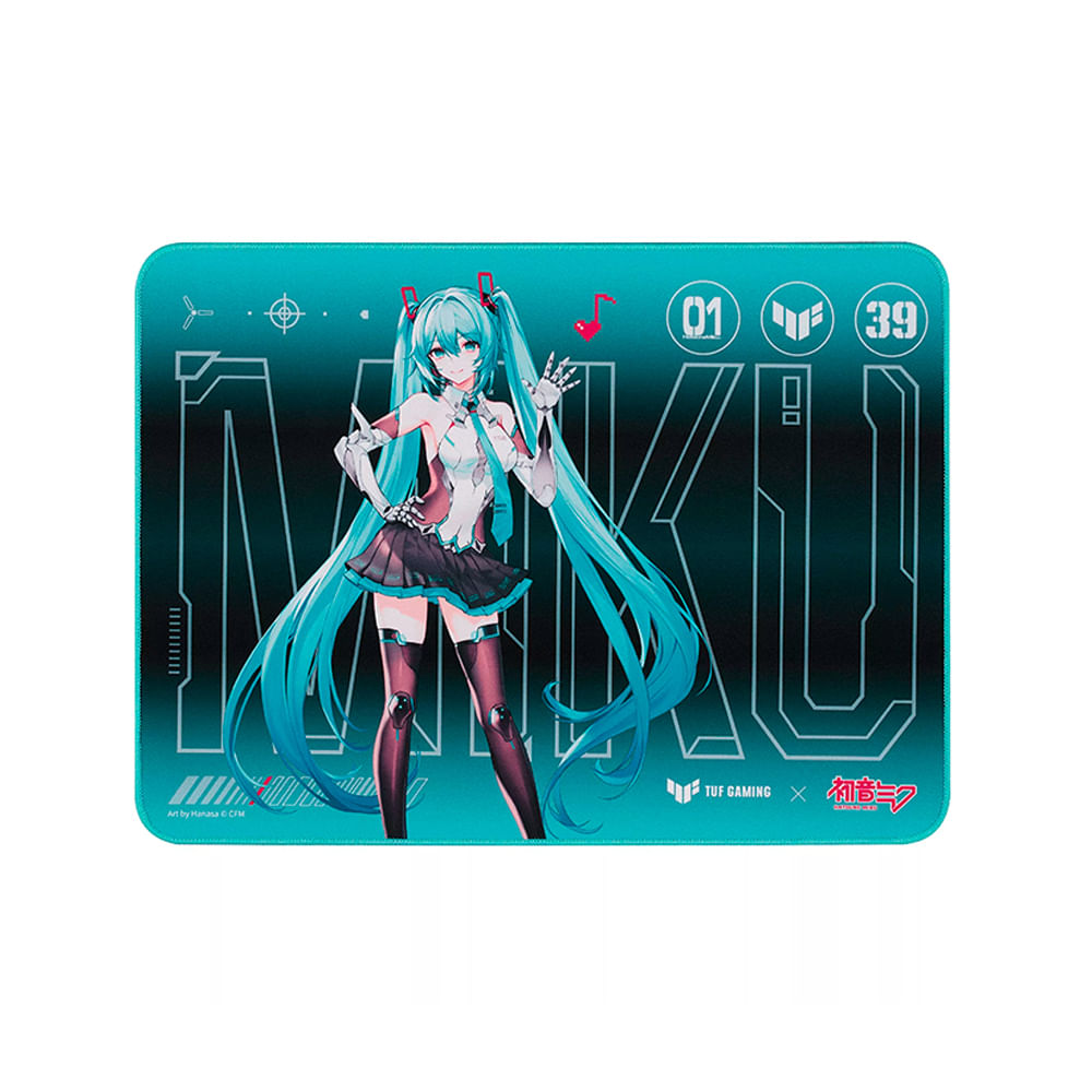 MousePad Asus Tuf Gaming P1 Hatsune Miku Edición Aumento