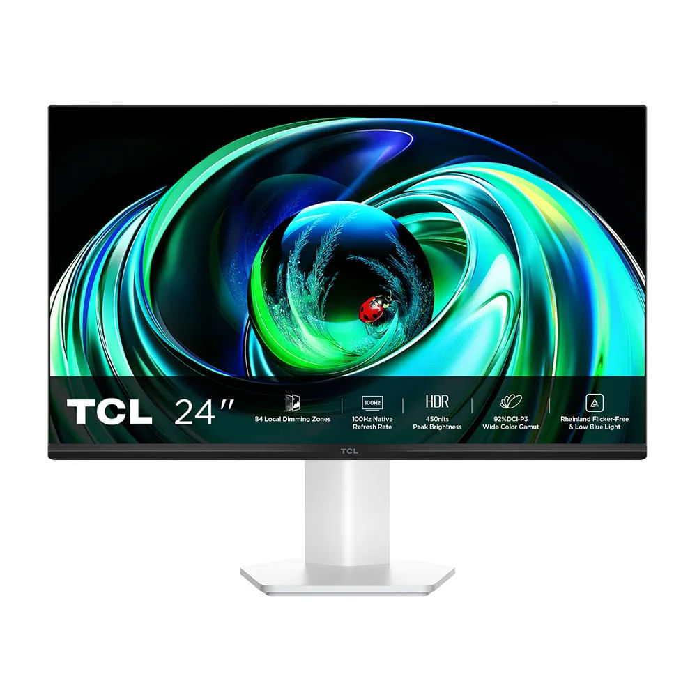 Monitor 24 TCL 24G54 FHD MiniLED 100Hz White