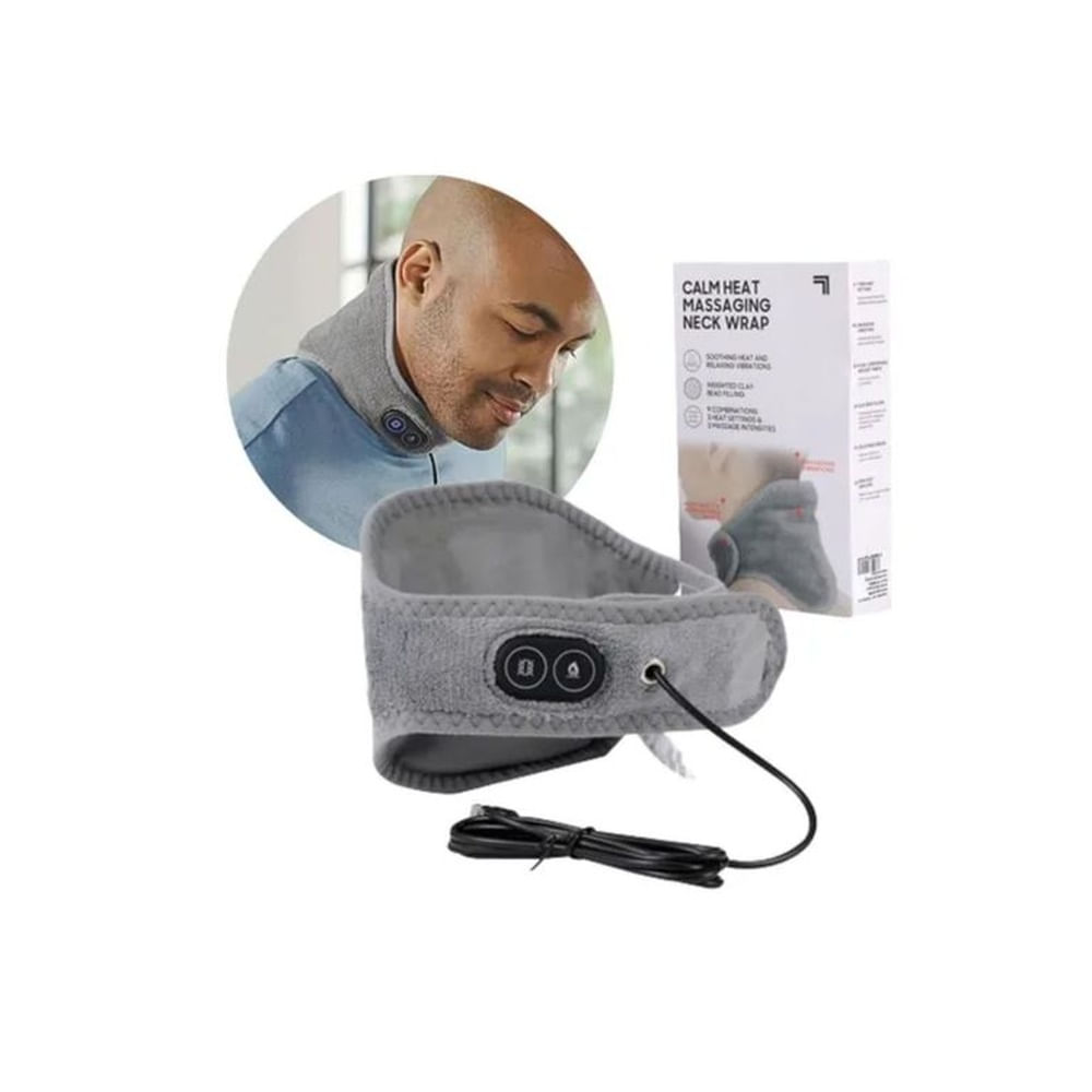 Masajeador De Cuello Con Vibraciones De Masaje