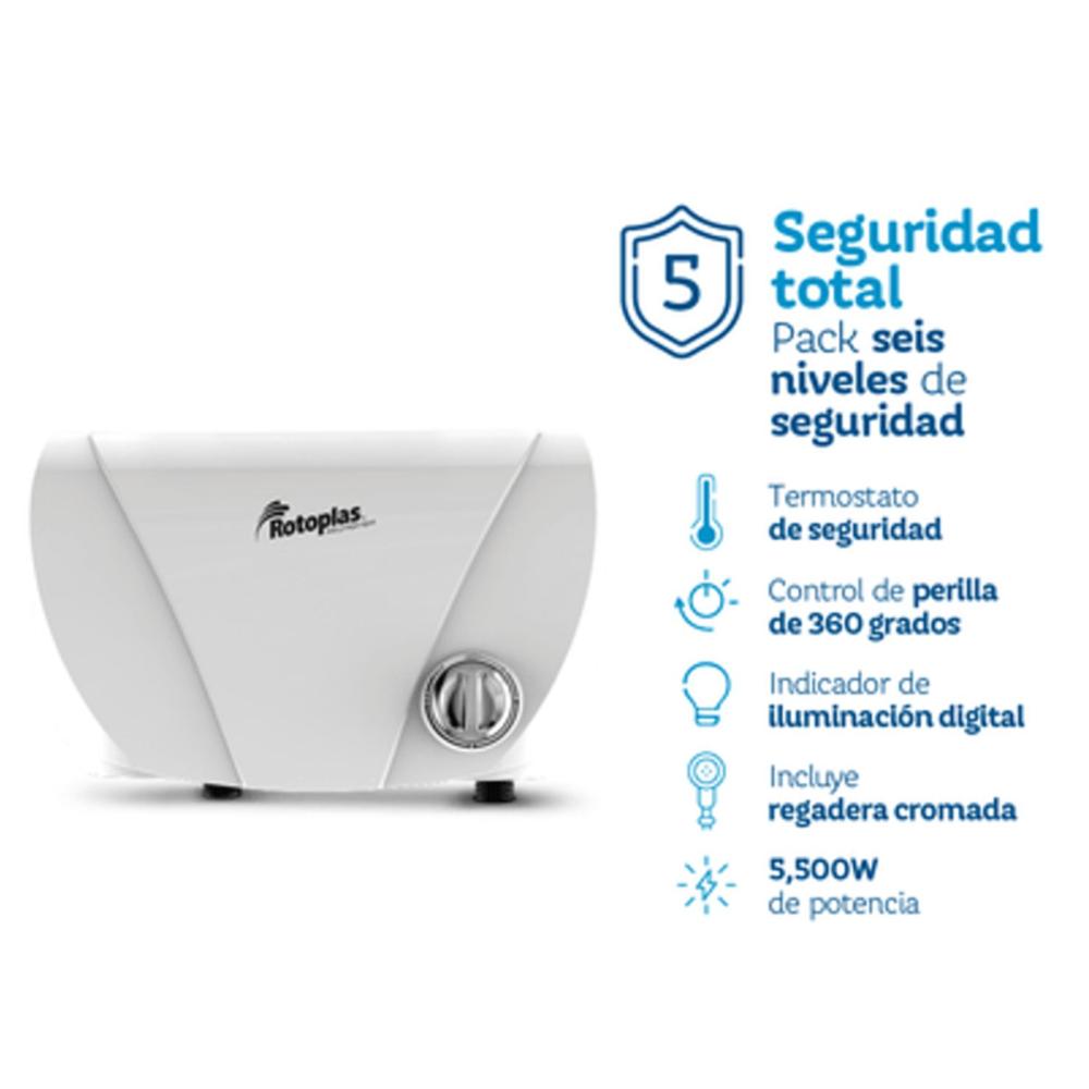 Terma Instantanea Rotoplas Modena Practica y Funcional