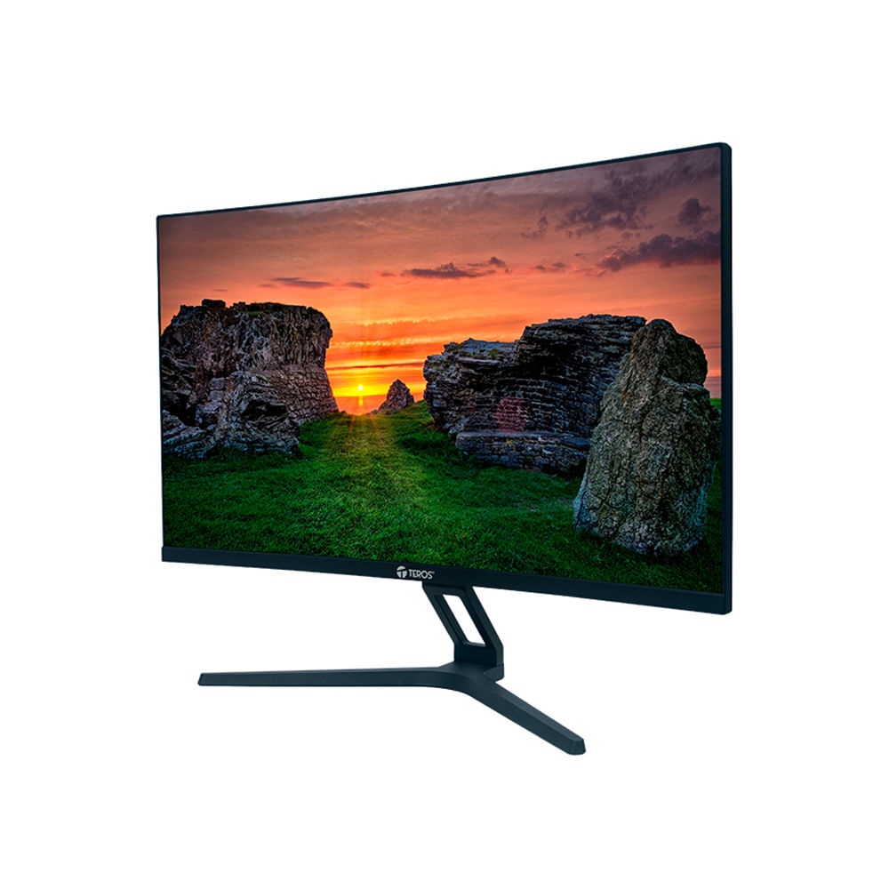 Monitor Curvo Teros TE-2734S FHD 1920x1080 144Hz 1ms HDMI DP Audio Out