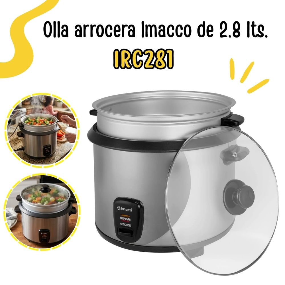 Olla arrocera Imaco de 2.8 LT - IRC281