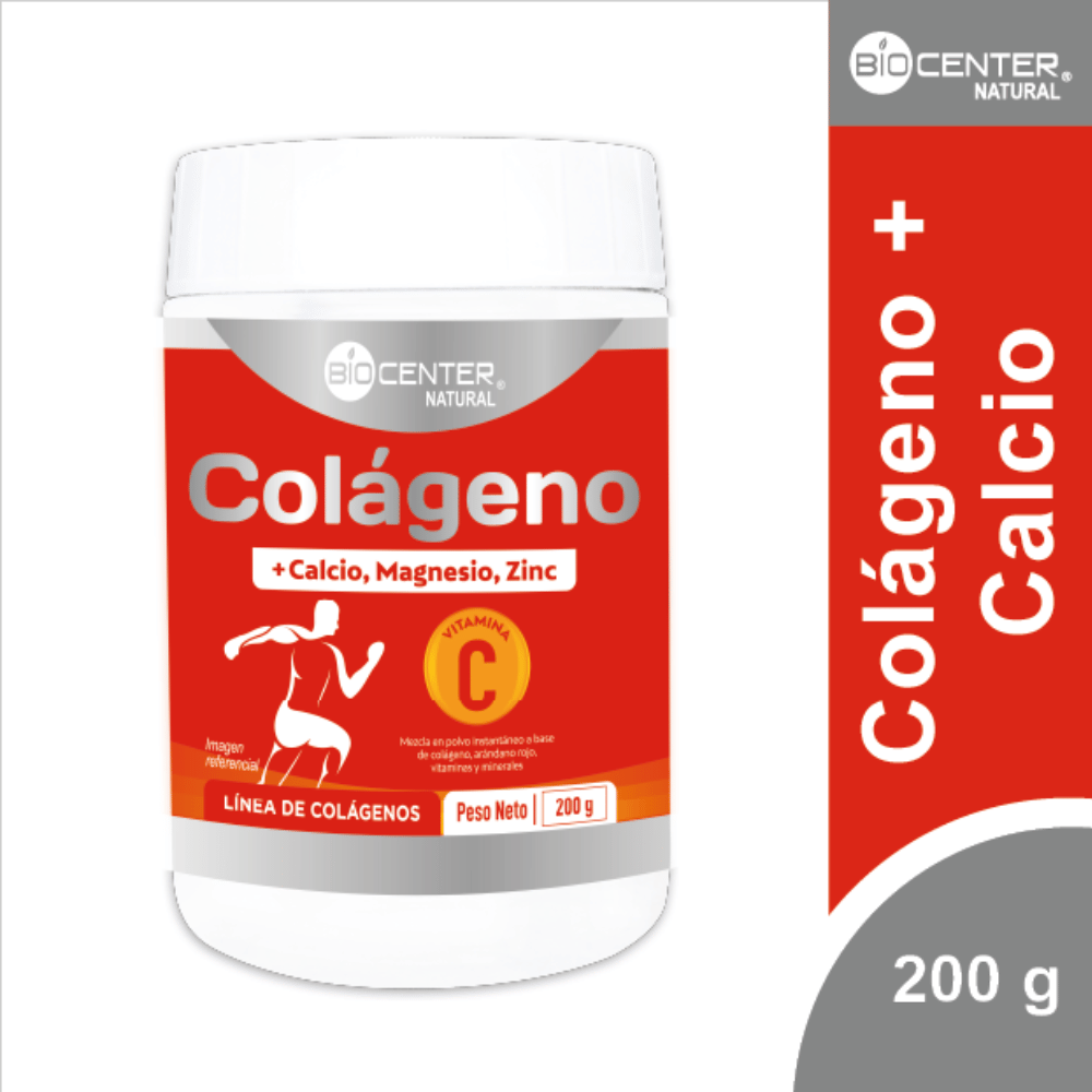 Colágeno Calcio Hombre x 200 g - Biocenter Natural