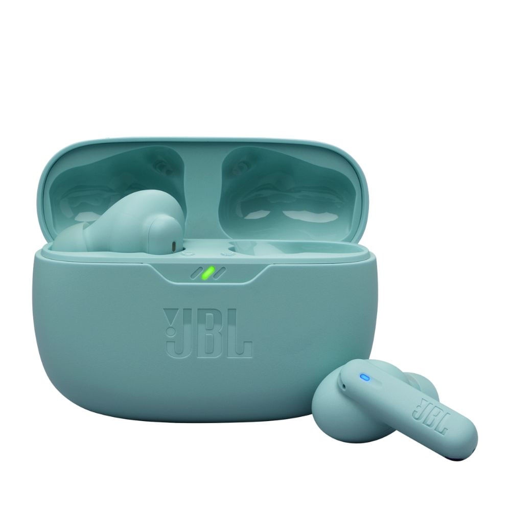 Audífonos Bluetooth True Wireless Jbl Wave Beam 2 Cancelación De Ruido 40h Azul