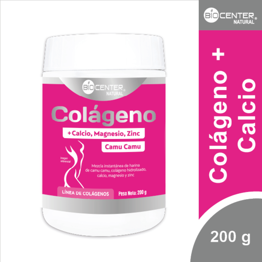 Colágeno Calcio Mujer x 200 g - Biocenter Natural
