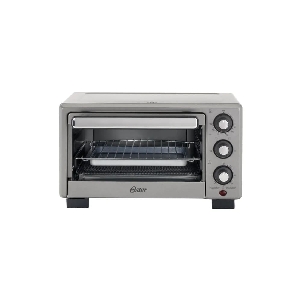 Horno Con Freidora De Aire Oster Tssttv17mafns De 17 L Gris