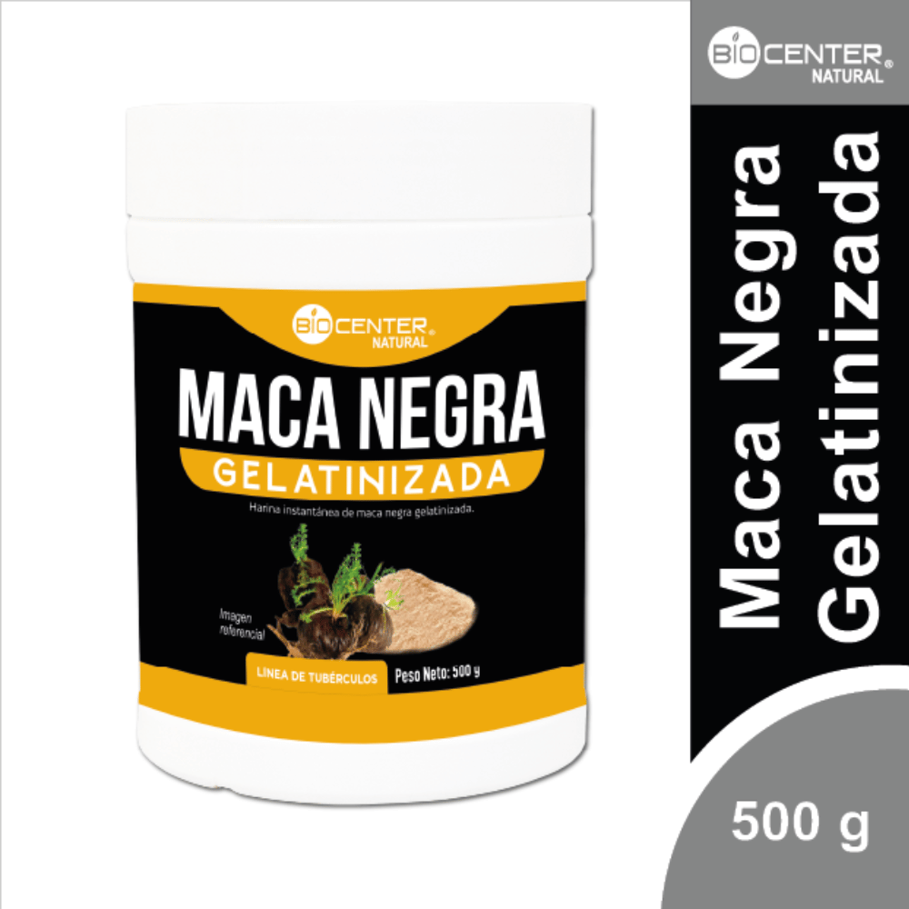Maca Negra Gelatinizada x 500 g - Biocenter Natural