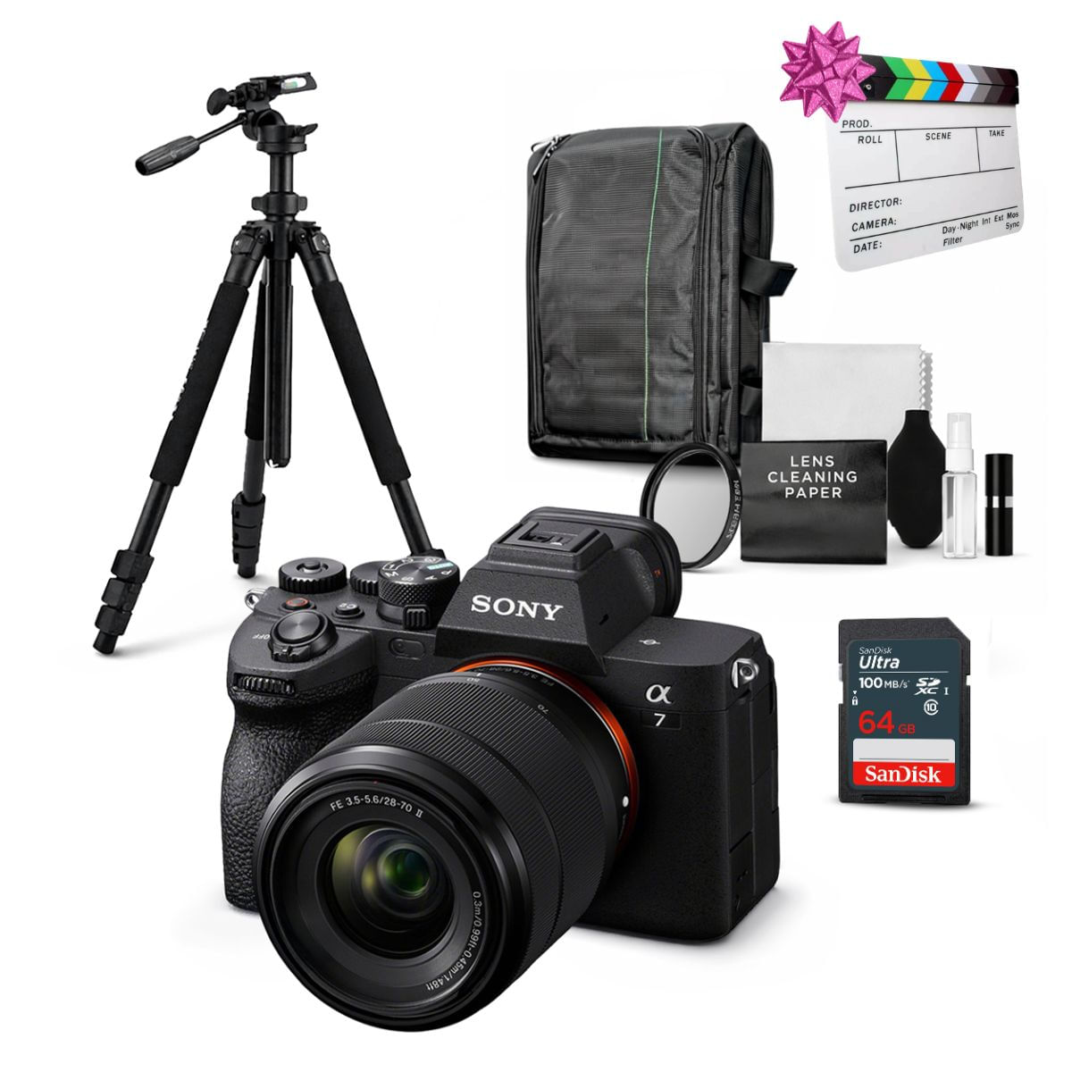 Cámara Sony Alpha a7 IV Full Frame Mirrorless y Lente 28-70mm II y Kit Ultimate