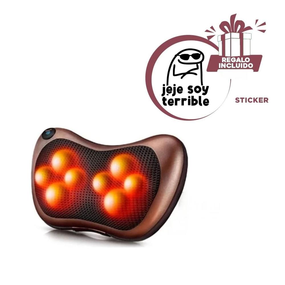 Soporte Electrico de Masaje con Calor para Espalda Y+Regalo Sticker