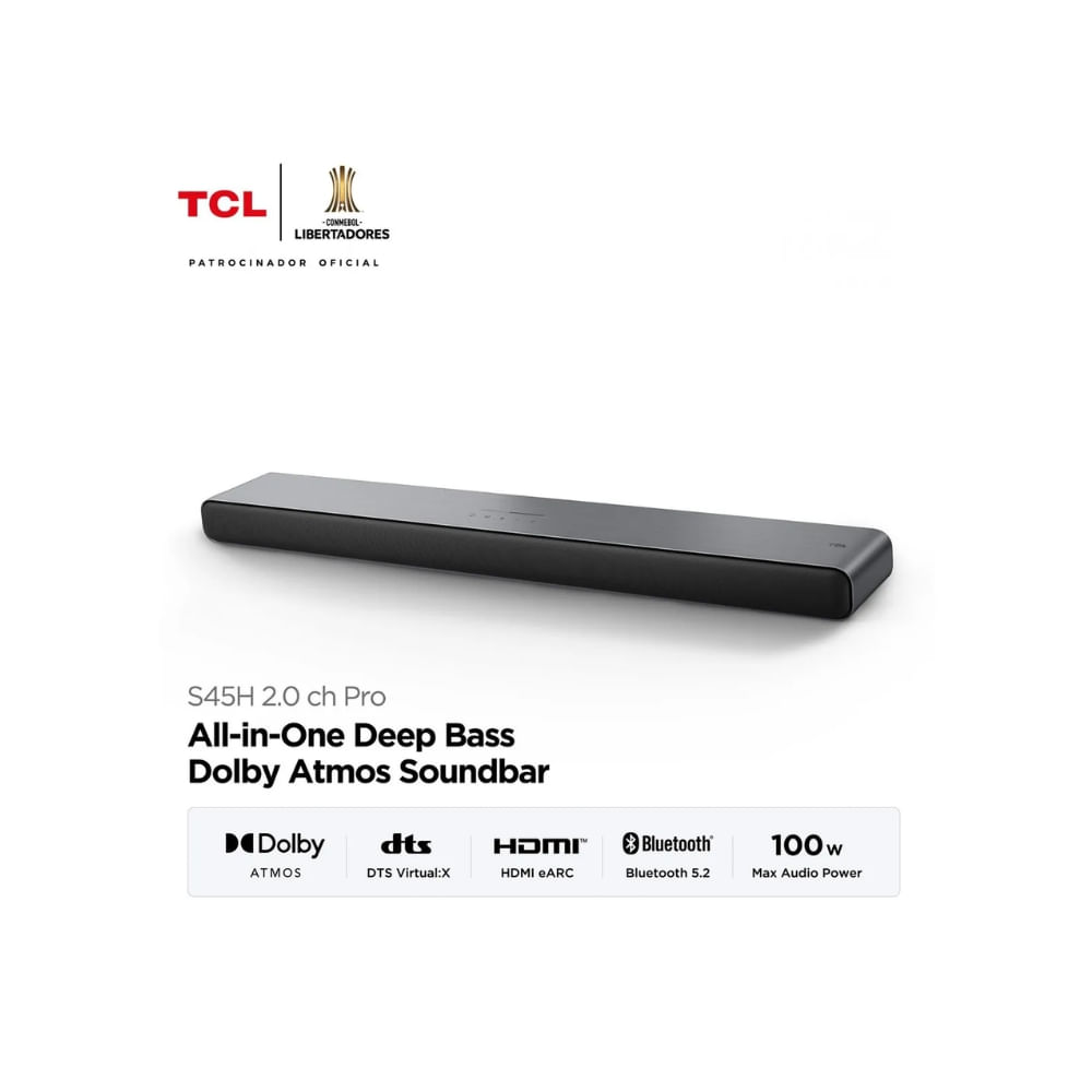 Soundbar Bluetooth S45h 100w