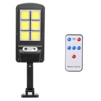 Reflector Lampara LED para Exterior Panel Solar con Sensor de Movimiento