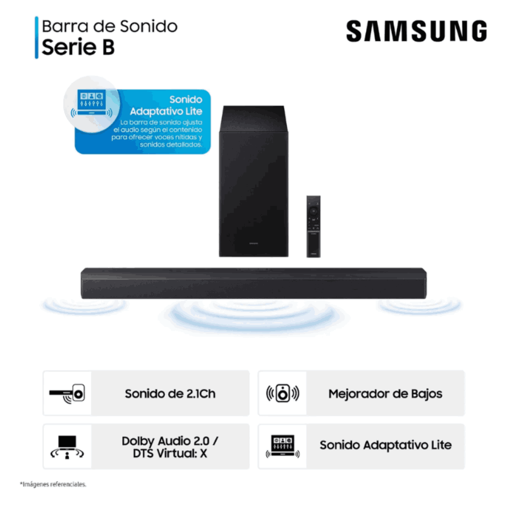 Soundbar Samsung HWB450F 2025 Black