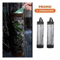Pack2 Soporte de Pared Practifacil 39x11,5 cm con Estructura Firme Bolsas