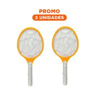 Pack2 Instrumento Mosquitera Portatil para Casa Dormitorio y Oficina Anaranjado
