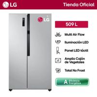 Refrigeradora LG Side By Side 509l Múltiple Flujo Ls51bpp
