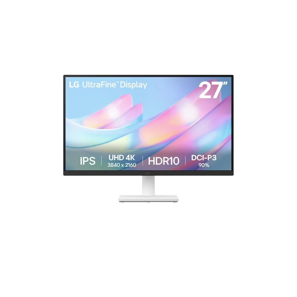 Monitor LG Ips Uhd 4k resolución 3840 X 2160 LG 27us500-w