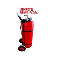 Extintor Rodante PQS- 25 Kilos