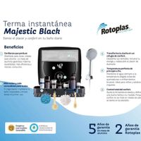 Terma Instantanea Majestic Rotoplas