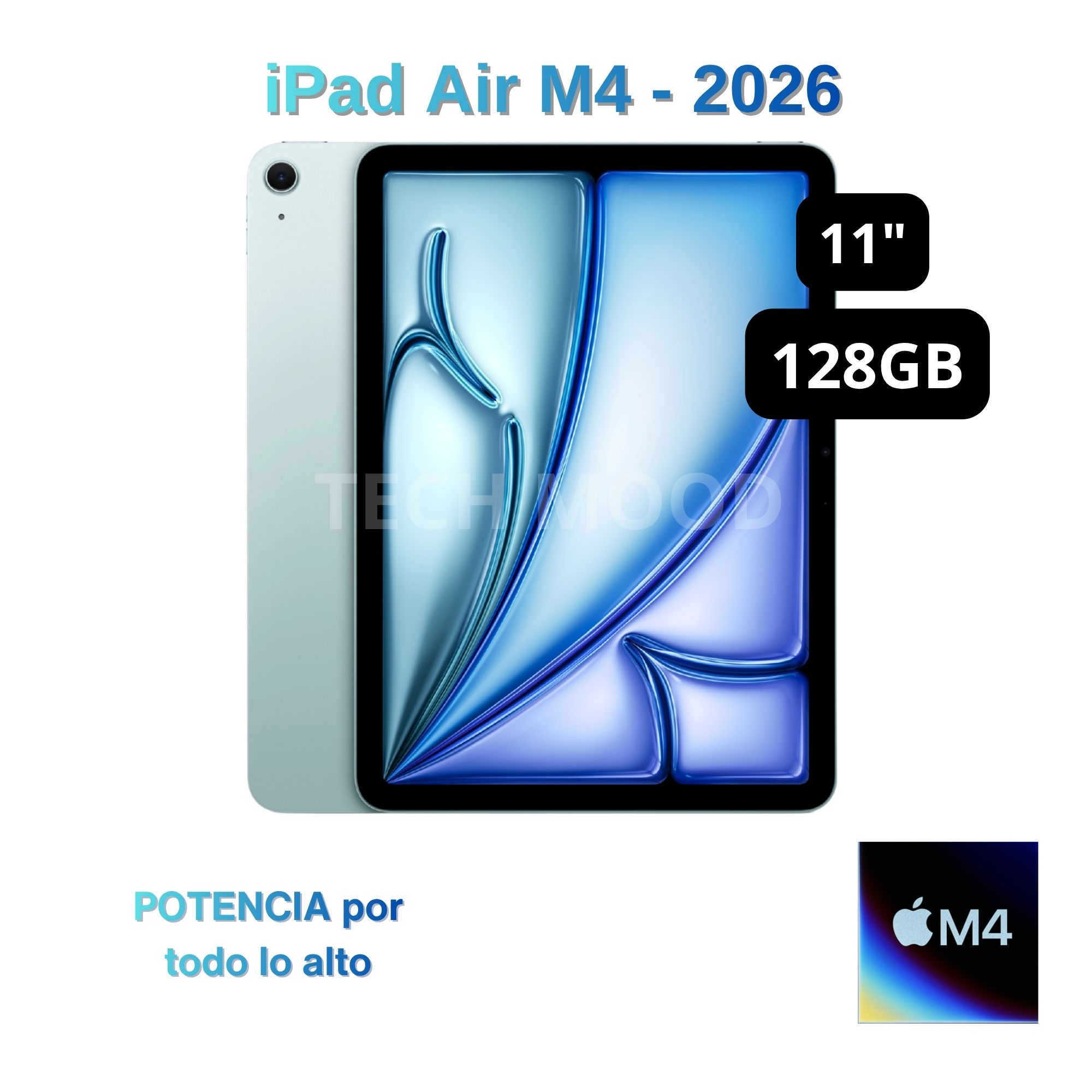 iPad Air Apple de 11 pulgadas Chip M4 WiFi 128GB - Blue
