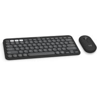 COMBO TECLADO Y MOUSE INALÁMBRICOS PARA MAC PEBBLE 2 LOGITECH | GRAFITO