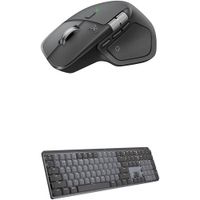 COMBO TECLADO Y MOUSE INALÁMBRICOS MX MASTER 4 MECHANICAL LOGITECH | GRAFITO